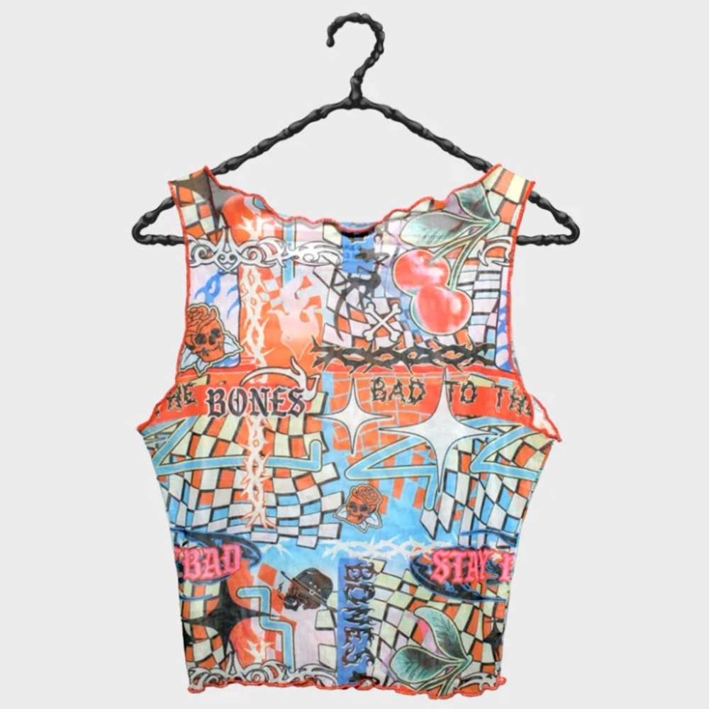 Billy Bones Club Satisfaction Mesh Top